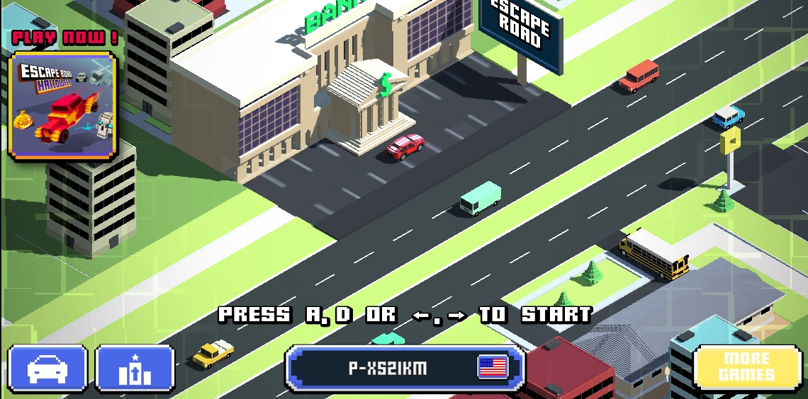 Escape Road Game Screenshot 2